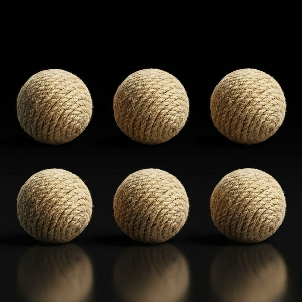 EcoPartyBox® | Eco-Friendly Hemp Rope Pet Toy for Dogs & Cats — Durable, Natural & Biodegradable